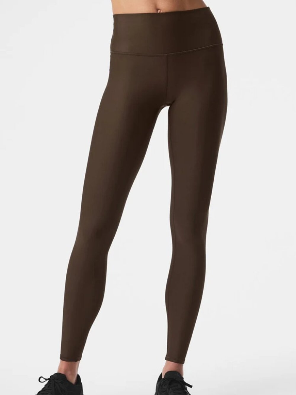 Alo Yoga 7/8 High-Waist Airlift Legging Espresso Brown size XS NWT